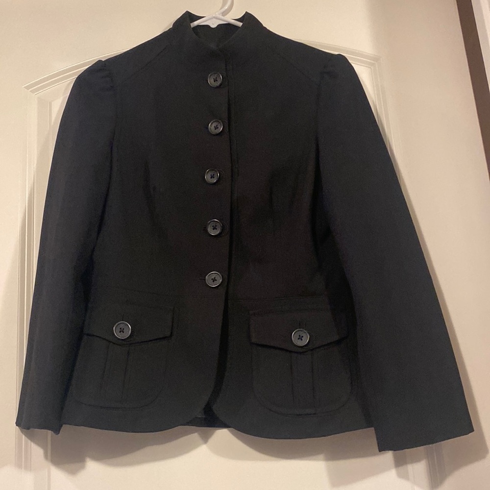 Black skirt suit from Banana Republic